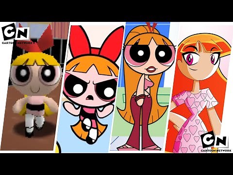 The Powerpuff Girls Evolution in Games