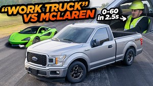 18K views · 140 reactions | "Work Truck" BEATS McLaren on Airstrip! (4X4 TRUCK SURPRISES EVERYONE) | That Racing Channel | Facebook