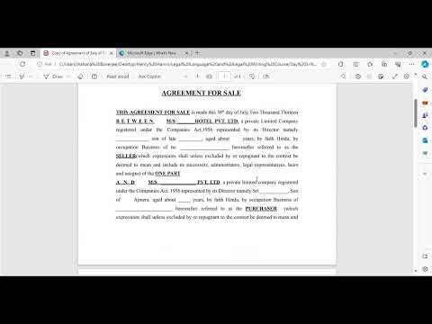 Legal Drafting Session 5