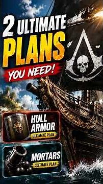 2 Ultimate Ship Upgrade Plans & Locations | AC Black Flag #viralshorts #assassinscreed #shortvideos