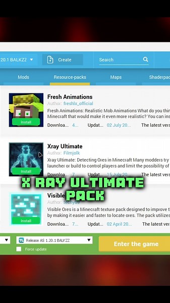 The Ultimate X Ray Guide for Minecraft Java 1.20+ #shorts