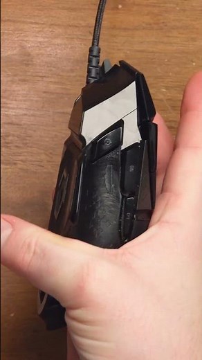 Logitech G502 Hero is a gaming mouse FOR GAMERS - I've used it so much that it's WORN A THUMB HOLE!