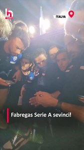21 yıl sonra Serie A'ya dönen Como'da Cesc Fabregas'ın sevinci! | Halk TV