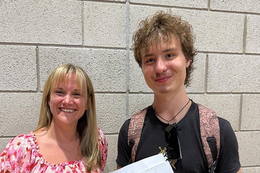 Students at Kettering Science Academy are celebrating today after achieving brilliant A-level results