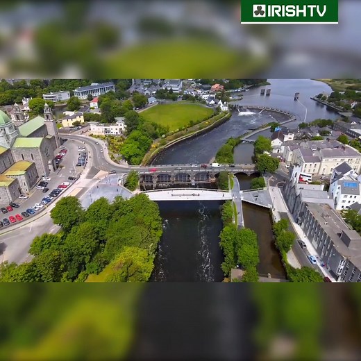 13K views · 609 reactions | Beautiful video of the newly opened Galway Salmon Weir Bridge, captured by one of our favourite photogrpaher/videographers Sky's the limit  | Irish TV | Facebook