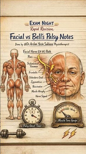 🧠 Facial Palsy vs. Bell’s Palsy: Understanding the Critical Differences in Facial Nerve Pathology