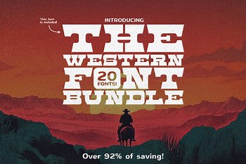 20  Wild West-Inspired Fonts. For Cowboy, Saloon, Ranch, and Frontier Designs.