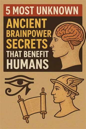 :5 Most Unknown Ancient Brainpower Secrets That Benefit Humans