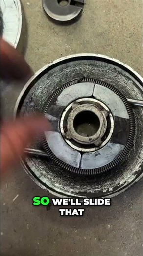 Go-Kart Clutch Repair: Clean, Grease, and Belt Replacement! #shorts