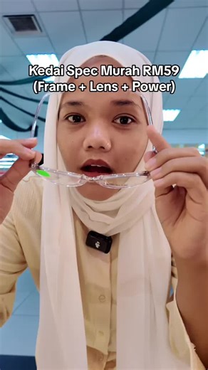 Kedai Spec Murah dan Trending di Ipoh, Harga Bermula RM59