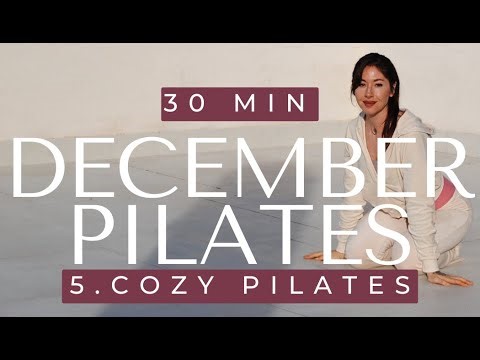 30 Min GENTLE PILATES | December Program ♡ (Somatic & Gentle)