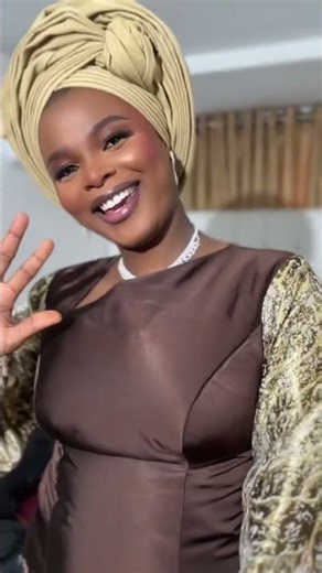 Wait for It… This Gele Transition Is So Clean 😍 #gele #gelestyles #makeup #nigerianwedding