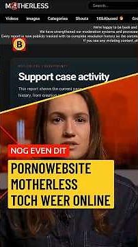 Infamous porn site back online | #justthis