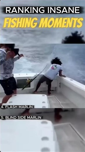 Ranking The MOST INSANE Marlin Fishing Moments 🎣😱 (Close Calls)