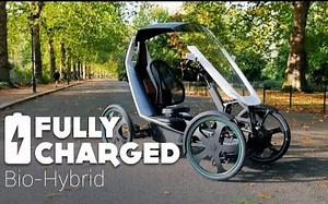 可充电四轮自行车