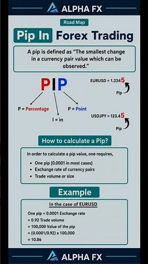 📊 What is a Pip in Forex Trading? (Easy Guide) #shorts