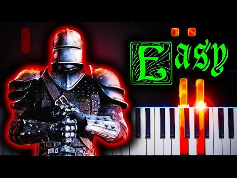 Carl Orff - O Fortuna (from Carmina Burana) - EASY Piano Tutorial