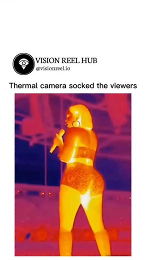 VISION REEL HUB on Instagram: "The post features a short video captured through a thermal camera where a woman’s fart becomes unexpectedly visible as a warm cloud, turning an ordinary moment into a laugh-out-loud visual surprise that viewers never saw coming. Thermal imaging explains the effect through heat-signature detection, where warmer gases briefly appear against a cooler background, similar to demonstrations showing how infrared cameras reveal invisible airflow. User replies attribute the