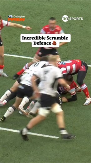 How did Lewis Ludlow and @officialgloucesterrugby stop that from being a try 🤯 | Premiership Rugby