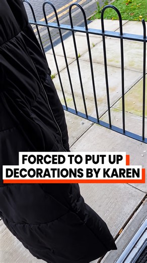 She started preparing for Halloween early - then an angry neighbor showed up