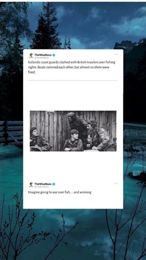 Cod Wars – 1958–1976 #history #historyfacts #historyfactsshorts #shorts