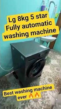 LG 8 kg 5 Star, AI Direct Drive , Steam, 6 Motion DD Fully Automatic Front Load Washing Machine