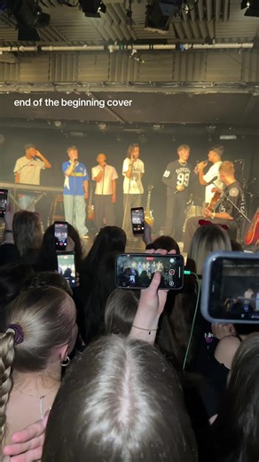 End of the Beginning Cover Performance