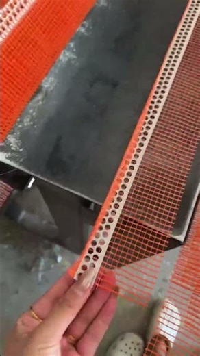 PVC corner bead with glass fibre mesh #reinforcement #corners #thermal #insulation #glassfiber