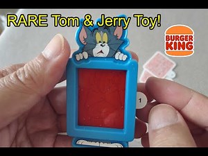 Burger King Tom & Jerry Toy – Rare Kid’s Meal Surprise!