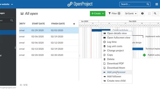 最强开源项目管理系统——OpenProject 产品演示视频