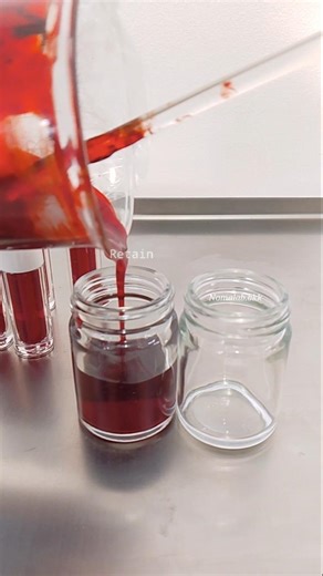 Preparing client samples is only part of the job. #lablife #cosmeticchemist #formulation #liptint