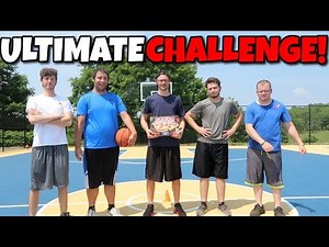 THE ULTIMATE BASKETBALL SKILLS MINI CHALLENGE WITH THE SQUAD!! WHOS THE BEST??