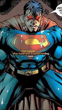 Superman Nearly Ends Batman...