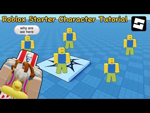 How to add a Custom Starter Character to your Roblox Game