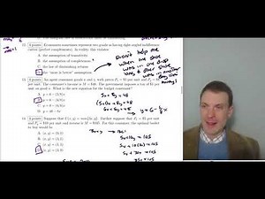 Intermediate Micro Exam1 Walk Through (Winter2020)