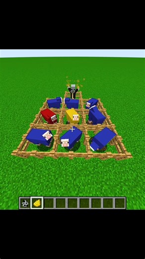 Minecraft Tic Tac Toe..🤯(συνεισφέρω) #minecraft #shorts