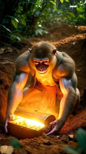 “The Treasure Quest of the Muscular Monkey”