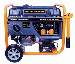 [Hot Item] 15HP Engine 9kVA Home Use Petrol Generator with Handle & Wheels