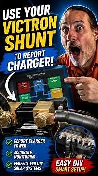 Victron Shunt Reporting as a Charger