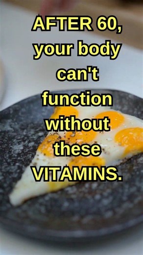 After 60, Your Body Can’t Function Without These Vitamins | Best Vitamins and Foods for Senior After 60, your body can’t function without these vitamins. Discover the best vitamins for seniors, the foods for seniors that support strong bones, sharp memory, and lasting energy. These healthy aging foods are key for senior health and wellness — from vitamin D and vitamin B12 to calcium and vitamin K2. Stay active, stay healthy — because aging well after 60 starts with what’s on your plate. #superfo