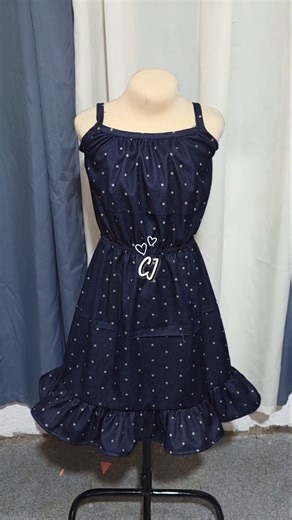 Easy sew dress for beginners #diy #sewing #sewingforbeginners