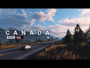 Relaxing 4K Drive through Downtown - Hamilton, Ontario