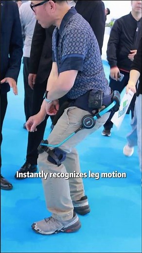 “It lifted my leg!” – From wheelchair to walking with this exoskeleton