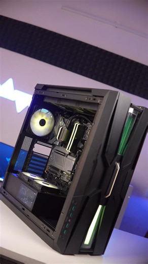 ModxComputers | Liquid cooling done right — 420mm AIO, reservoir front, and LCD control in one case. 🔥 This isn’t just a cabinet — it’s a full... | Instagram