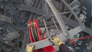 A climber who scales a downtown Vancouver crane speaks out