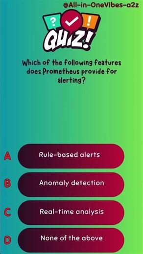 Which of the following features does Prometheus provide for alerting?