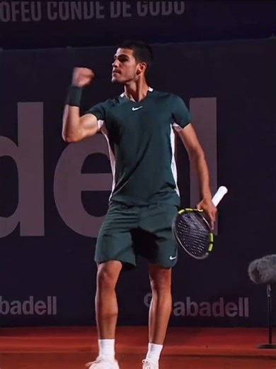 Never mess with Carlos Alcaraz😅|#tennis #alcaraz