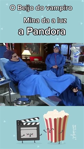 Novela o Beijo do vampiro 🦇🦇 Mina está dando a luz a Pandora❤️#novelas #viral #topcenas #viralizarnotiktok #cenas