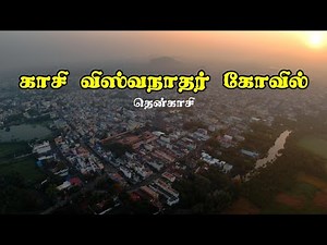 Kasi Vishwanathar Temple Tenkasi 🛕✨ | 4K | Full Drone & Temple View | Tamil Nadu Heritage