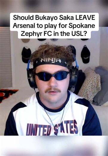 Should Bukayo Saka Leave Arsenal to Join Spokane Zephyr FC in the USL?
